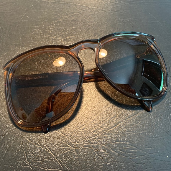 Vintage '70's Men's Dior Oversize Sunglasses - Picture 2 of 9